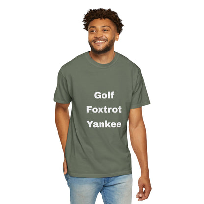 Golf Foxtrot Yankee