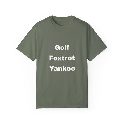 Golf Foxtrot Yankee