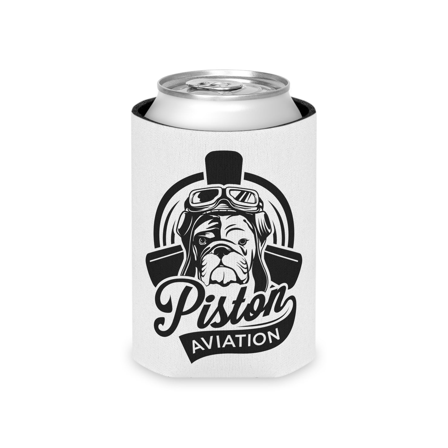 Piston Aviation Soda Can Cooler